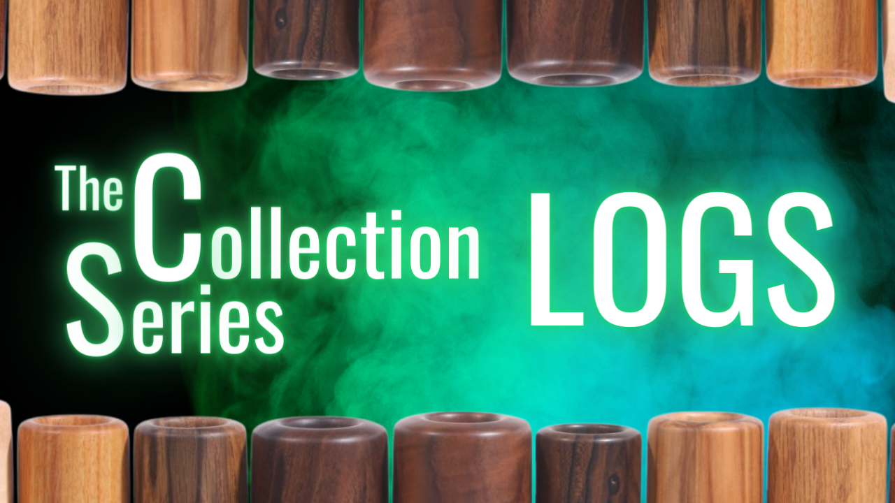 Vape History: Wooden Log Vapes // Artisan-made Dry Herb Vapes