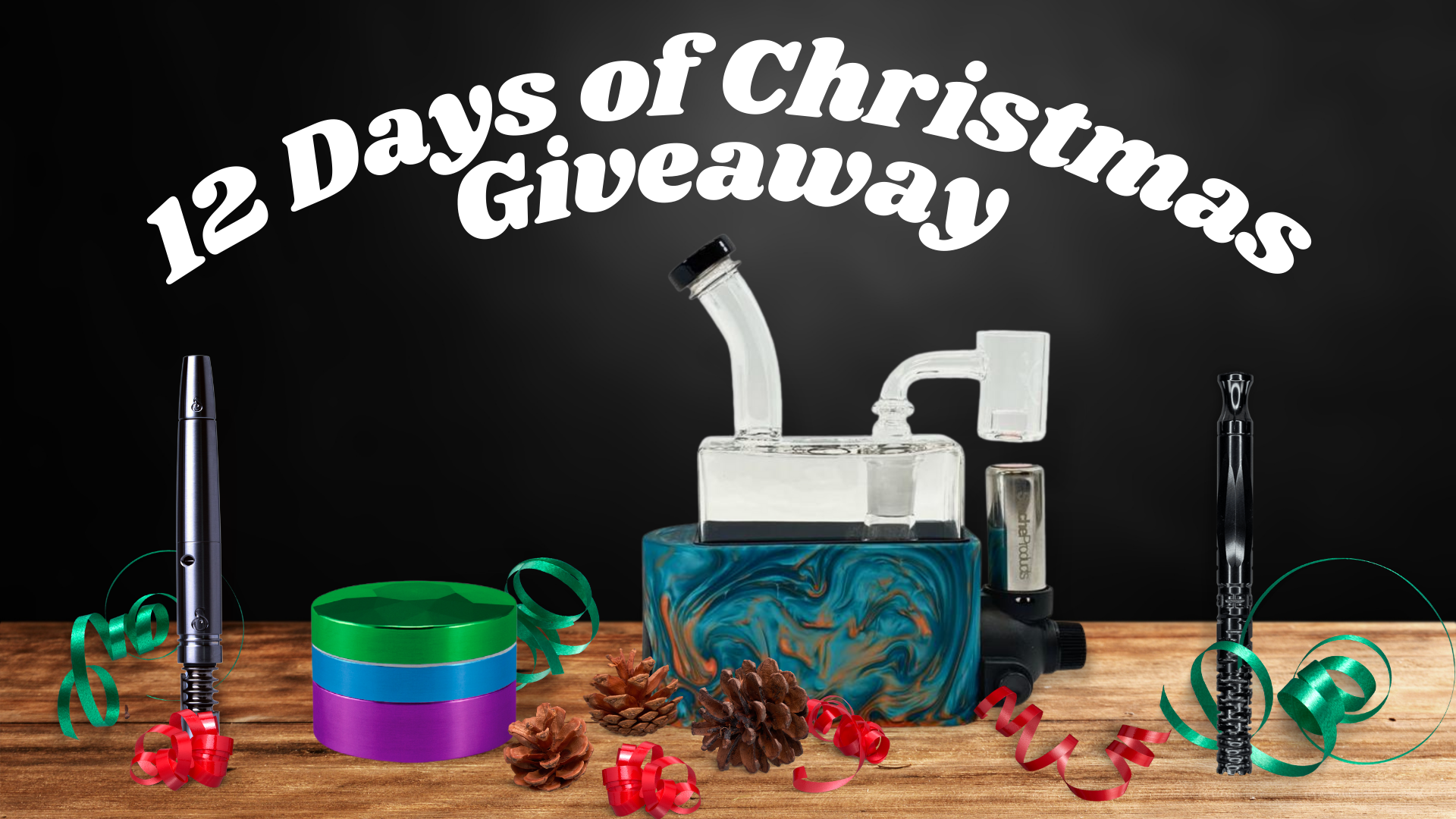 12 Days of Christmas Giveaway prize banner