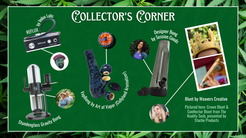 Collector's items from the Stoner Gift Guide.