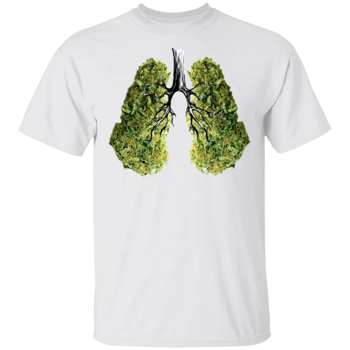green lungs t-shirt