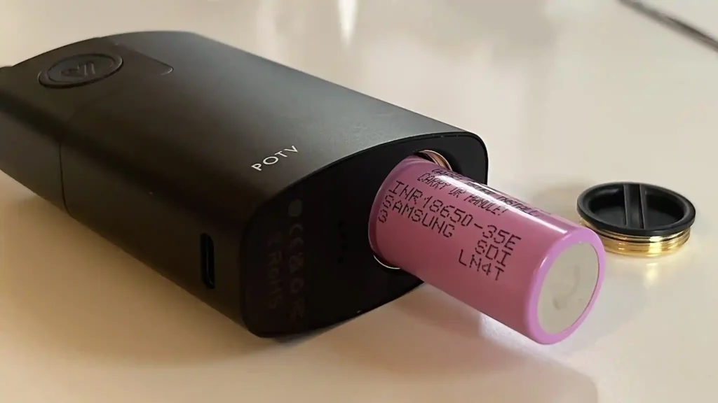 POTV Lobo has a removable battery