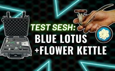 Lotus Vaporizer GOES BLUE // Is the Flower Kettle Even a Ball Vape?