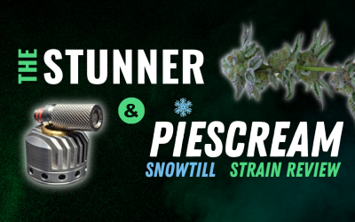 Snowtill’s Piescream paired with the Stunner Vaporizer!