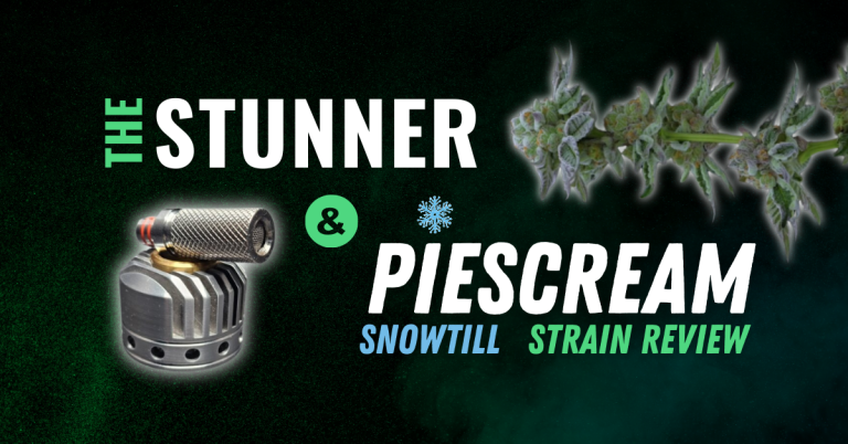 Snowtill’s Piescream paired with the Stunner Vaporizer!
