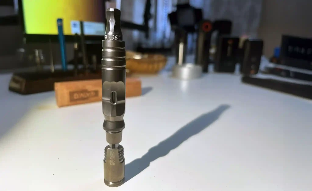 Dynavap Hypderdyn is an all metal dry herb vaporizer