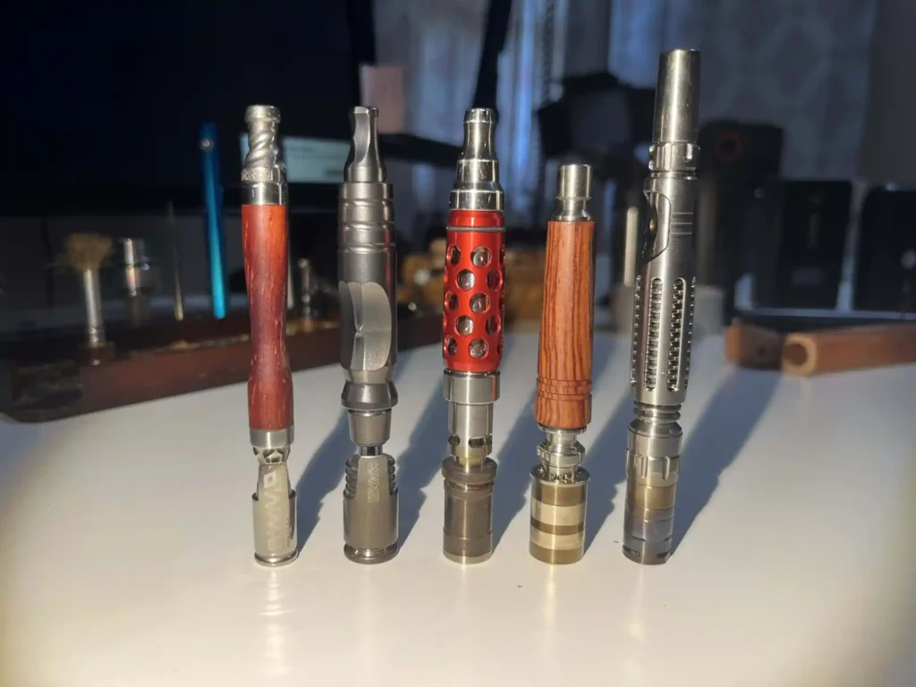 From left to right: Woodwynd, HyperDyn, Anvil, Dani, and Tempest.