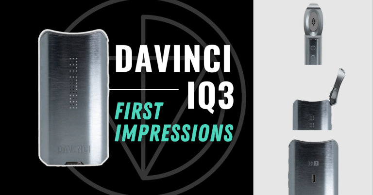 DaVinci IQ3 Review – Best Big Bowl Vape
