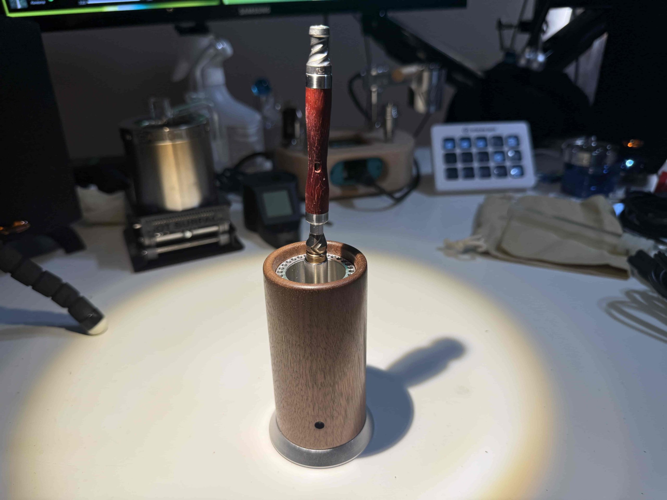 e-nano and DynaVap view