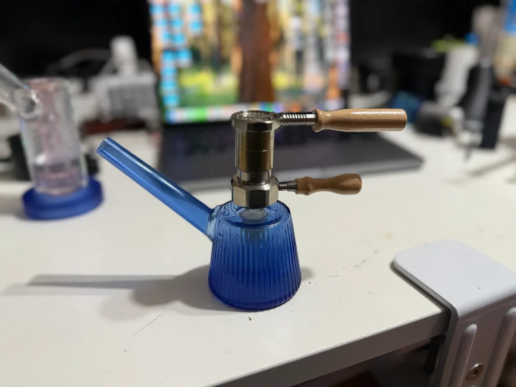 Vices Adaptaball most versatile ball vape on a small bubbler