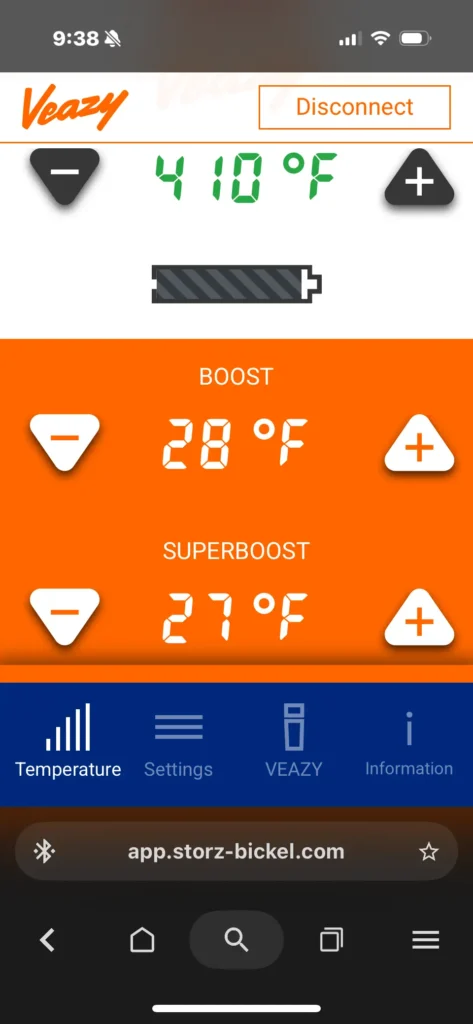 I changed my temp to 410F