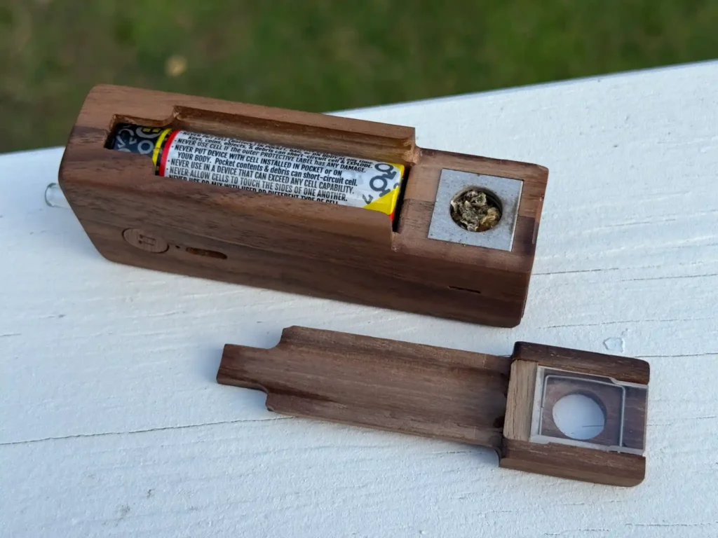 Firewood 11 battery cover removed