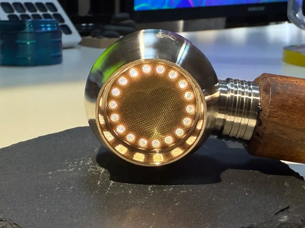 The light shows the air path for the Musa 3000