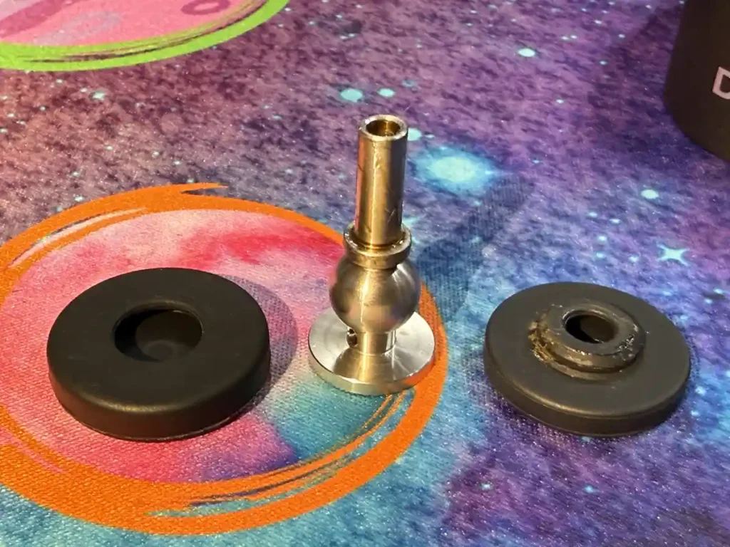 Switch Go carb cap exploded and dirty